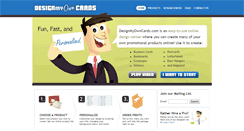 Desktop Screenshot of designmyowncards.com